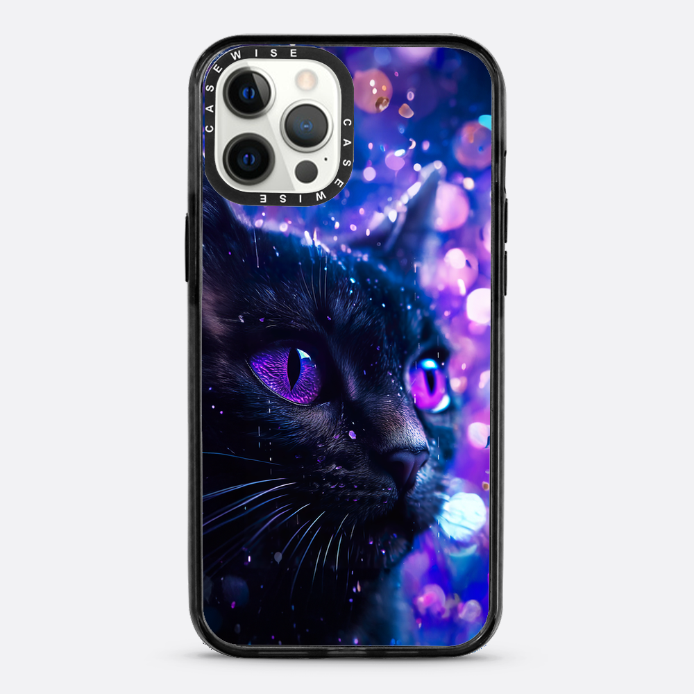 Purple Night Cat - Etui
