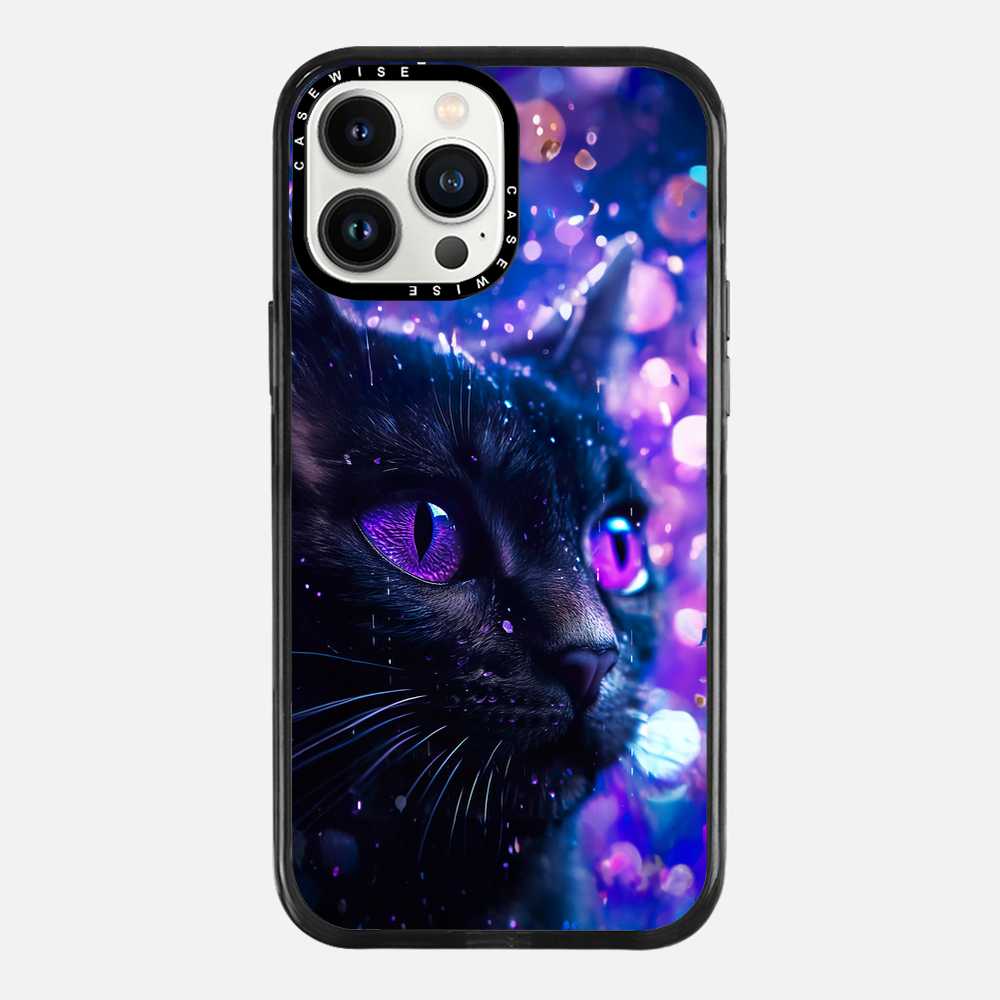 Purple Night Cat - Etui
