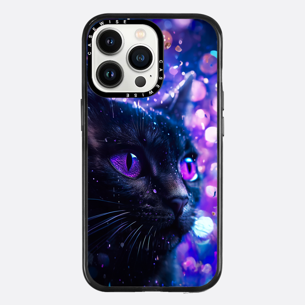 Purple Night Cat - Etui