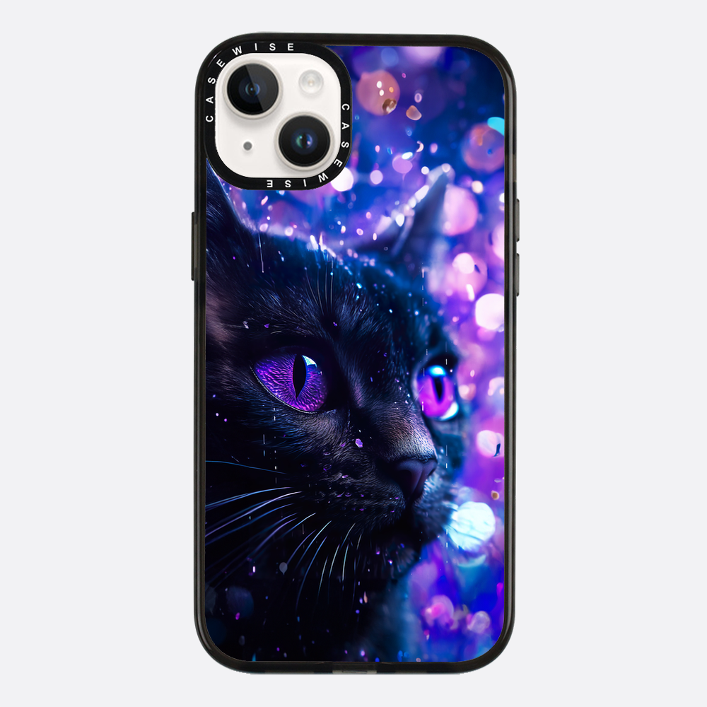 Purple Night Cat - Etui
