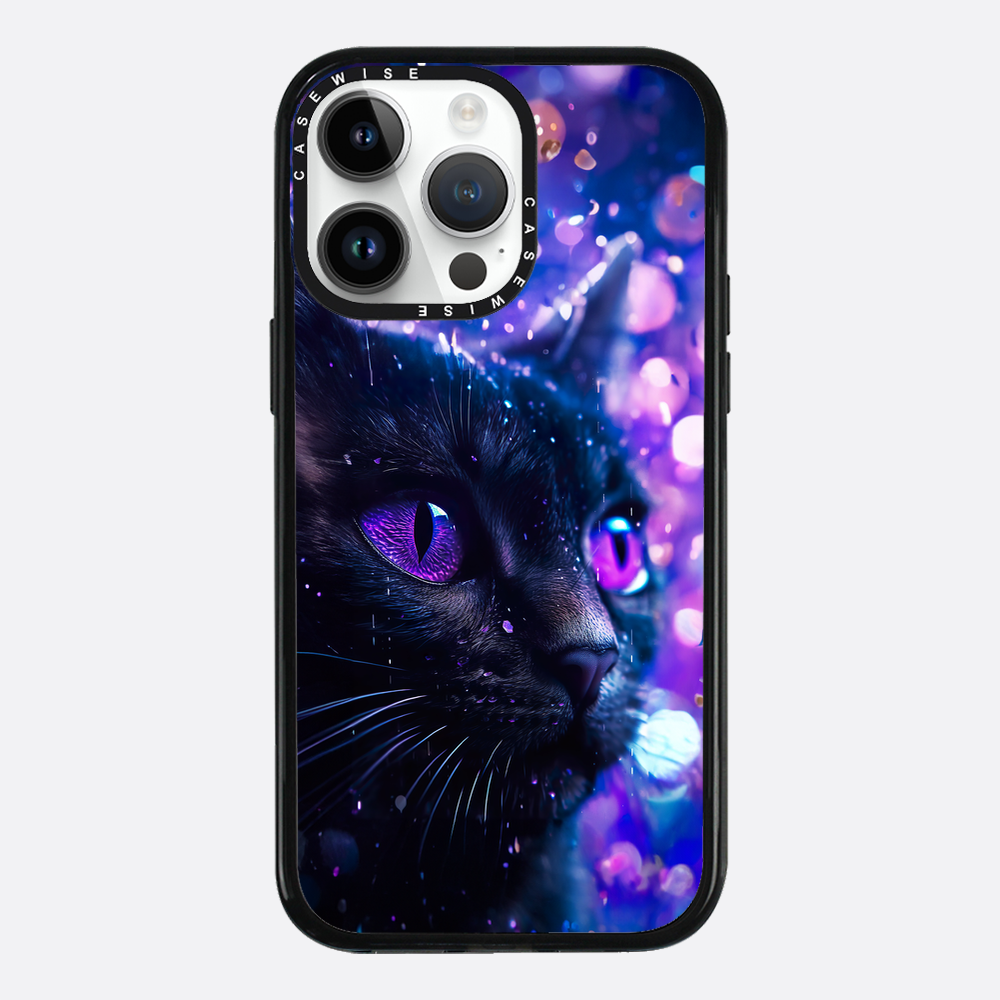Purple Night Cat - Etui