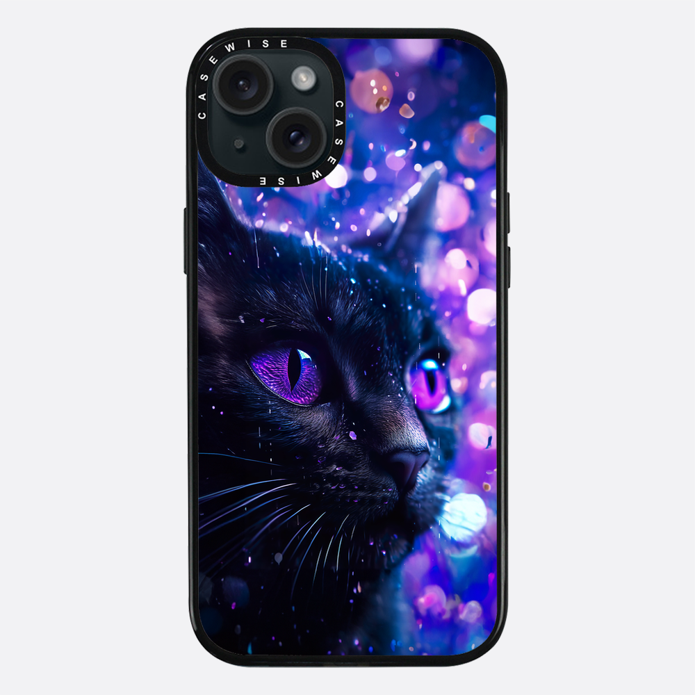 Purple Night Cat - Etui