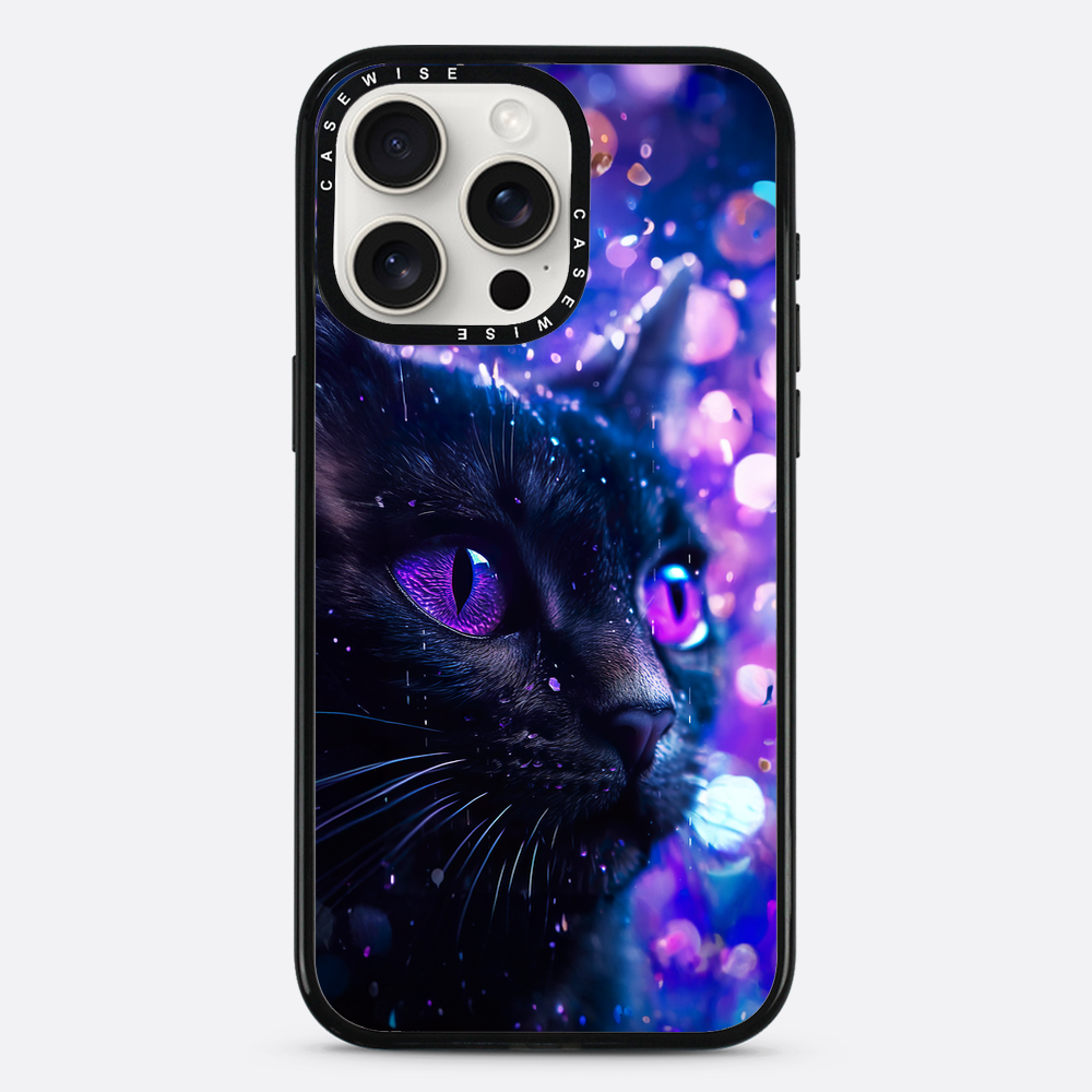 Purple Night Cat - Etui