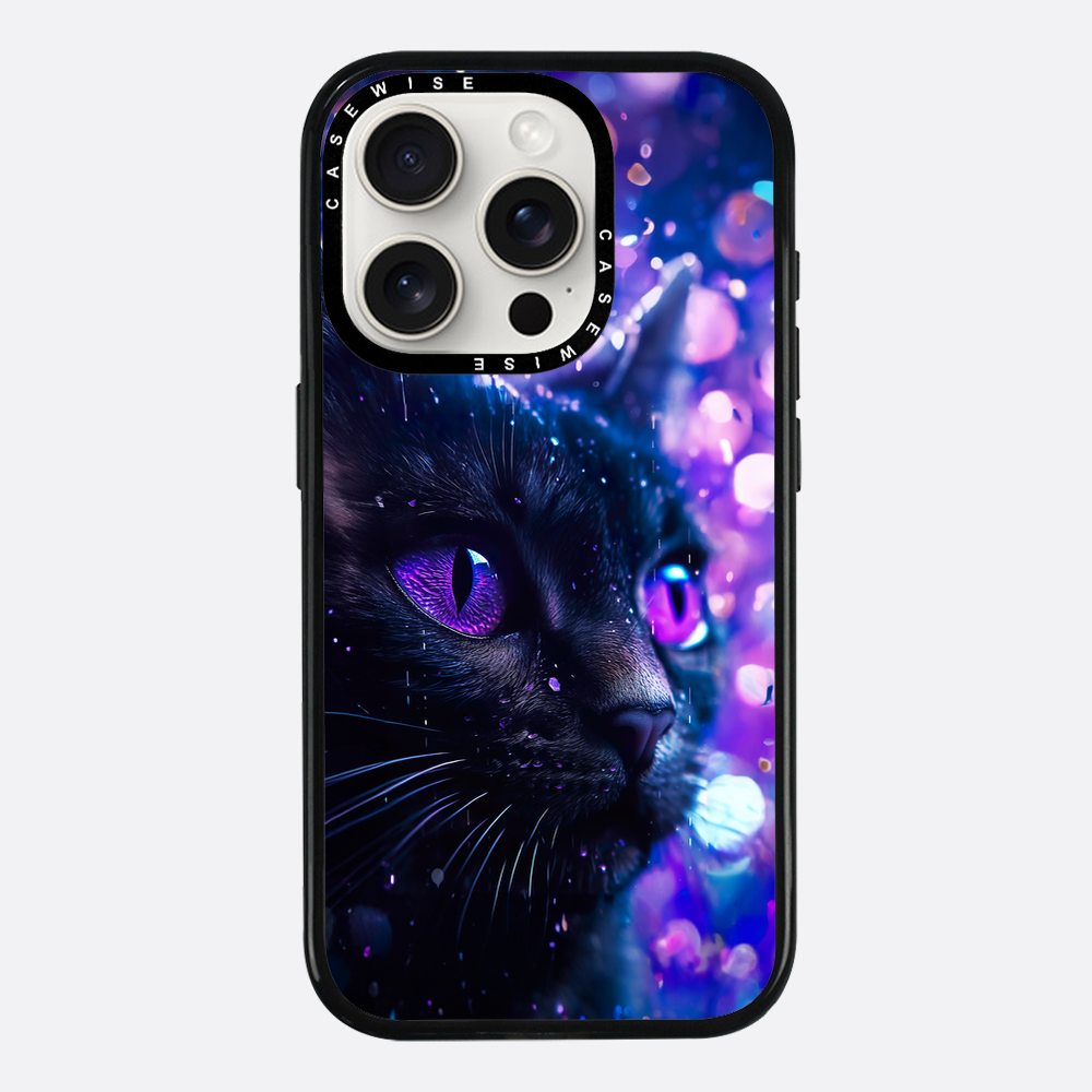 Purple Night Cat - Etui