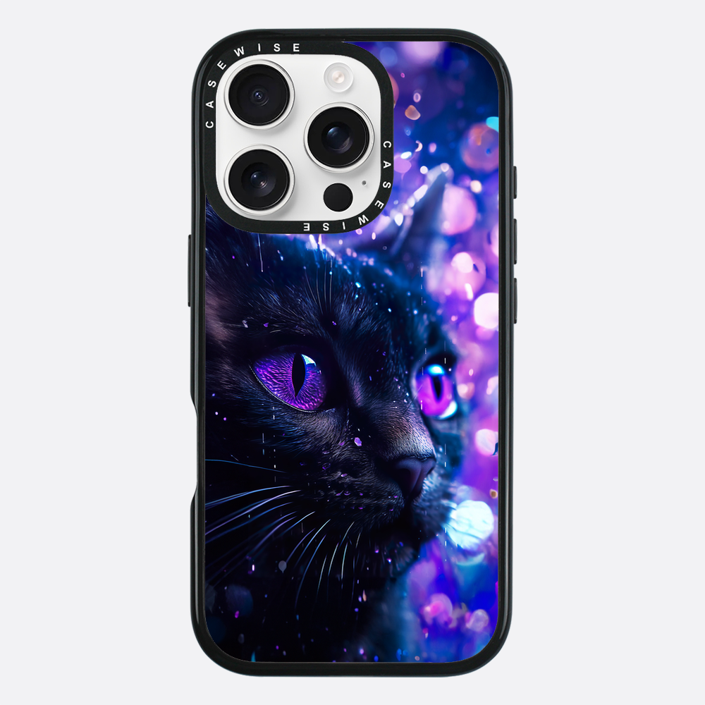 Purple Night Cat - Etui