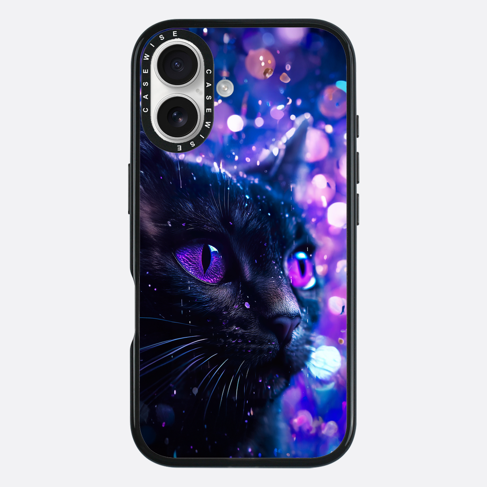 Purple Night Cat - Etui