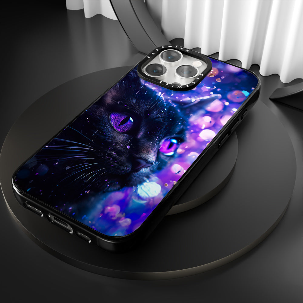 Purple Night Cat - Etui
