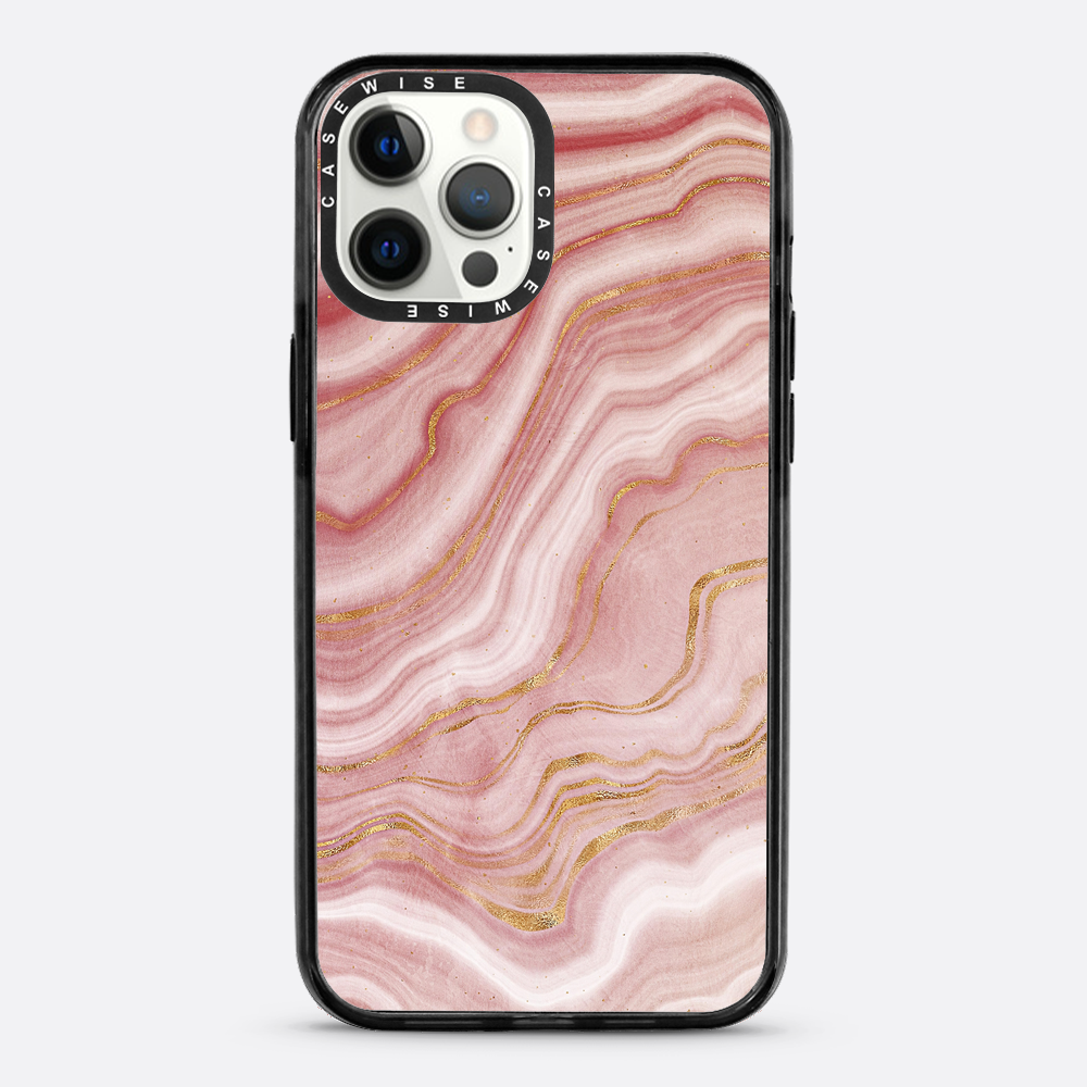 Pink Agate Texture 09 - Etui