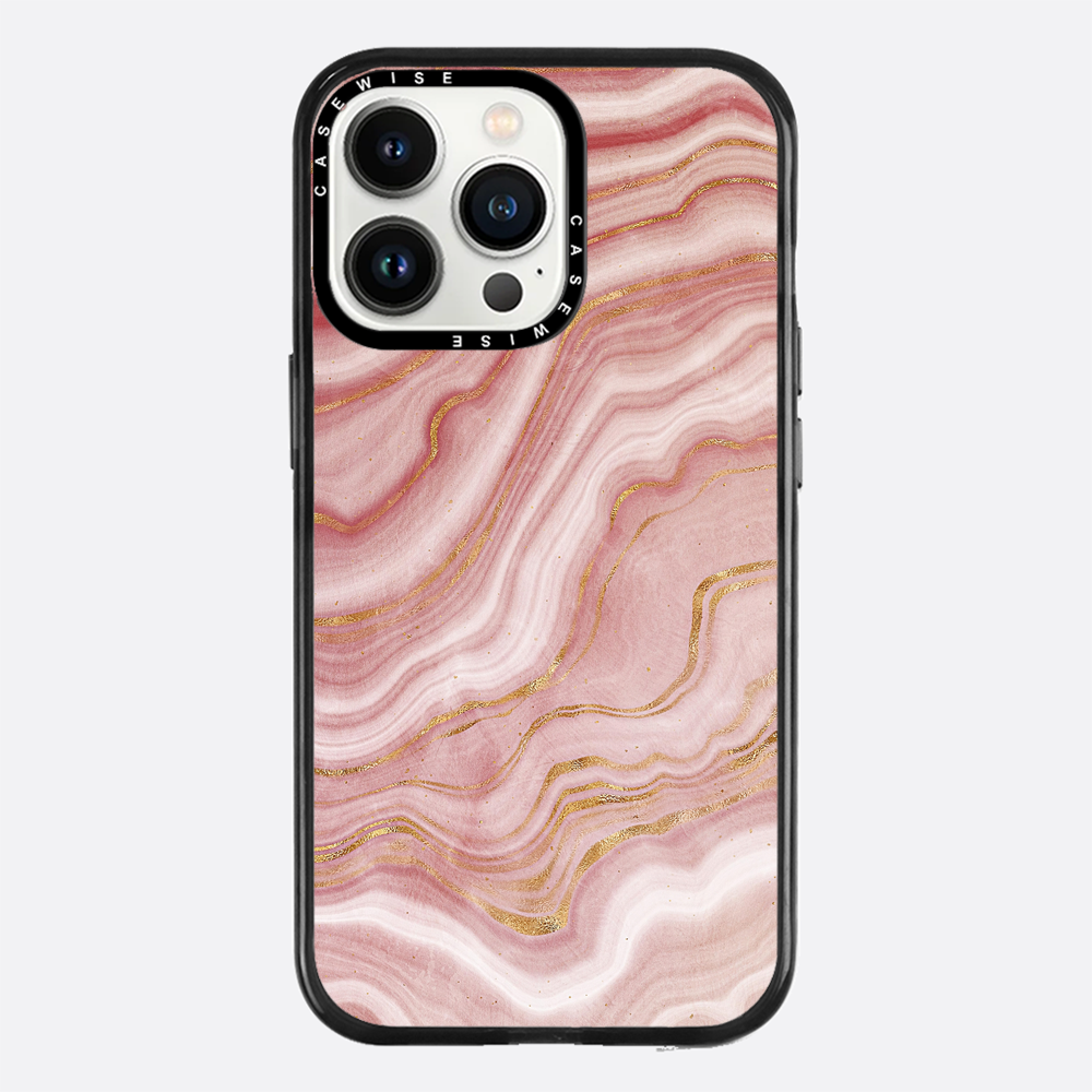 Pink Agate Texture 09 - Etui