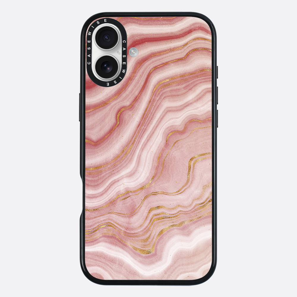 Pink Agate Texture 09 - Etui