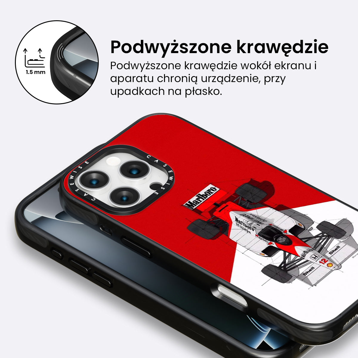 Legendarny McLaren MP4 4 - Etui