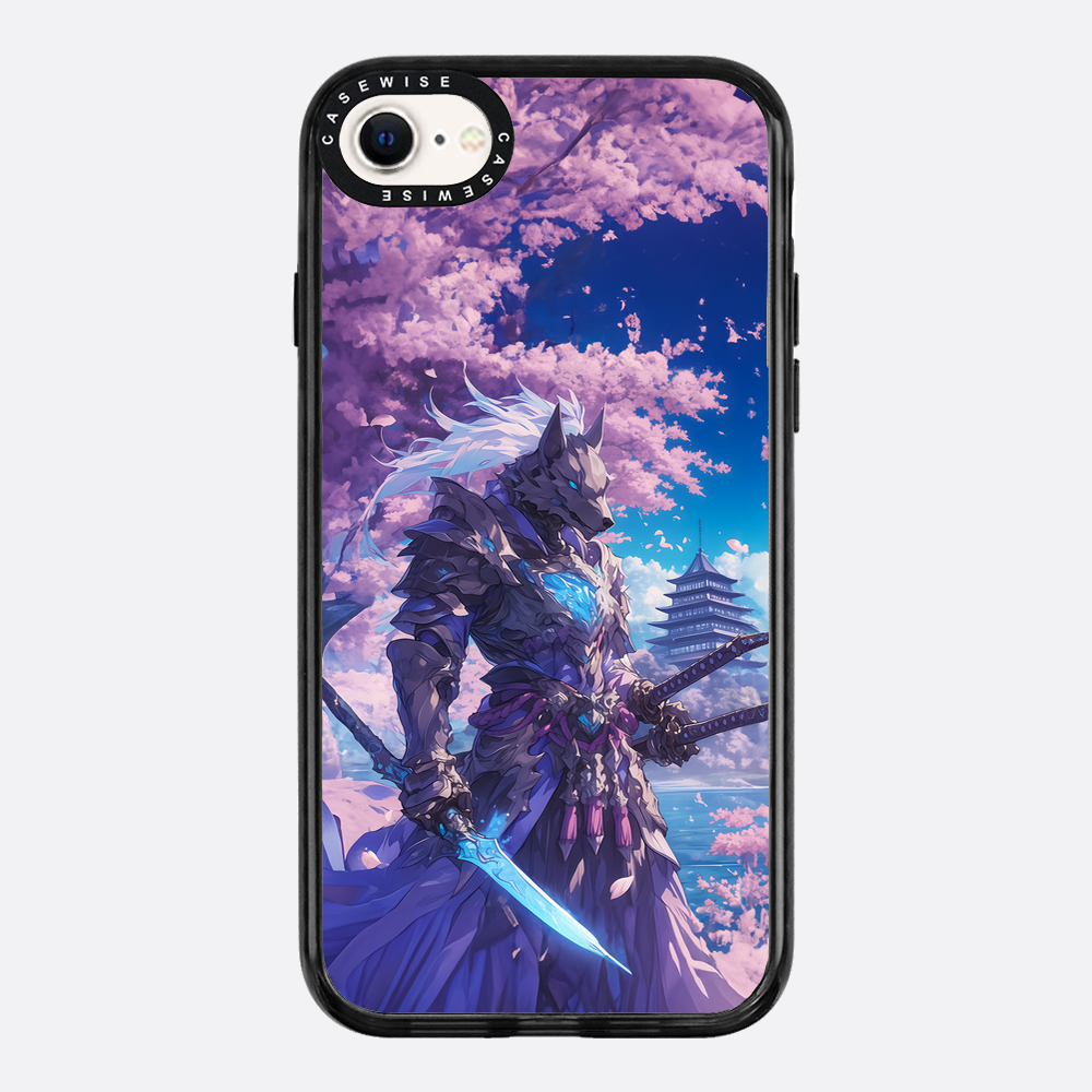 Cherry Blossom Wolf Samurai - Etui