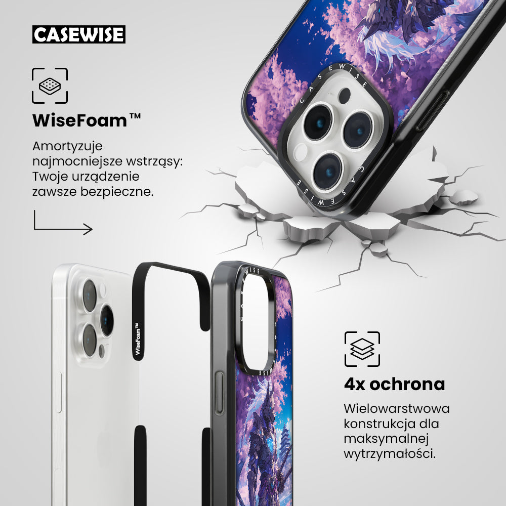 Cherry Blossom Wolf Samurai - Etui