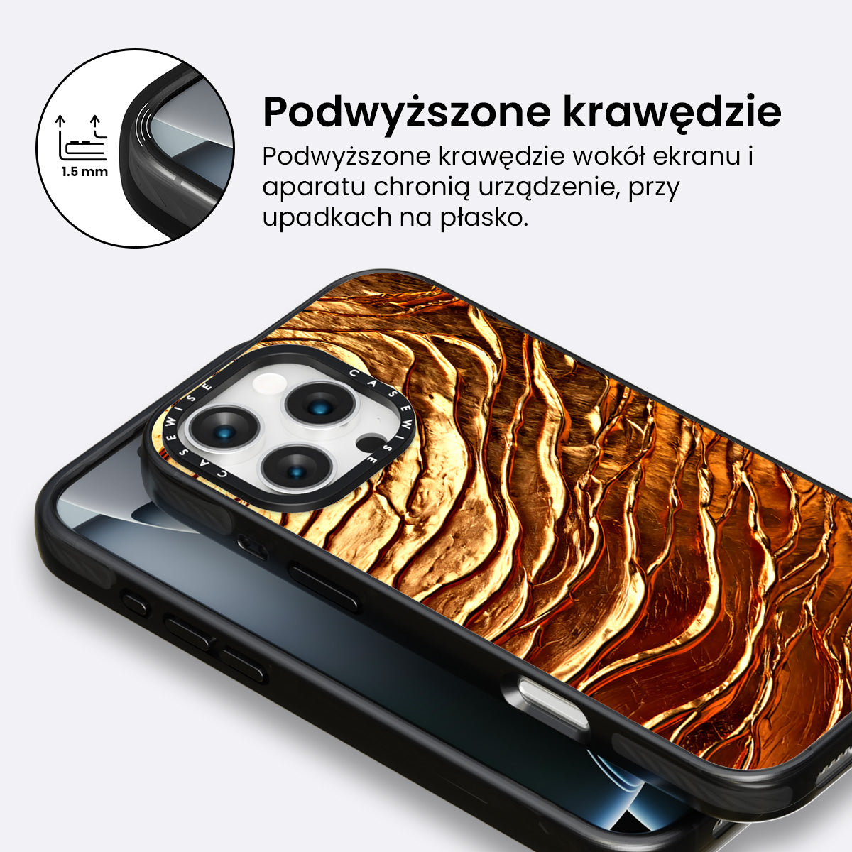 Roztopione złoto - Etui