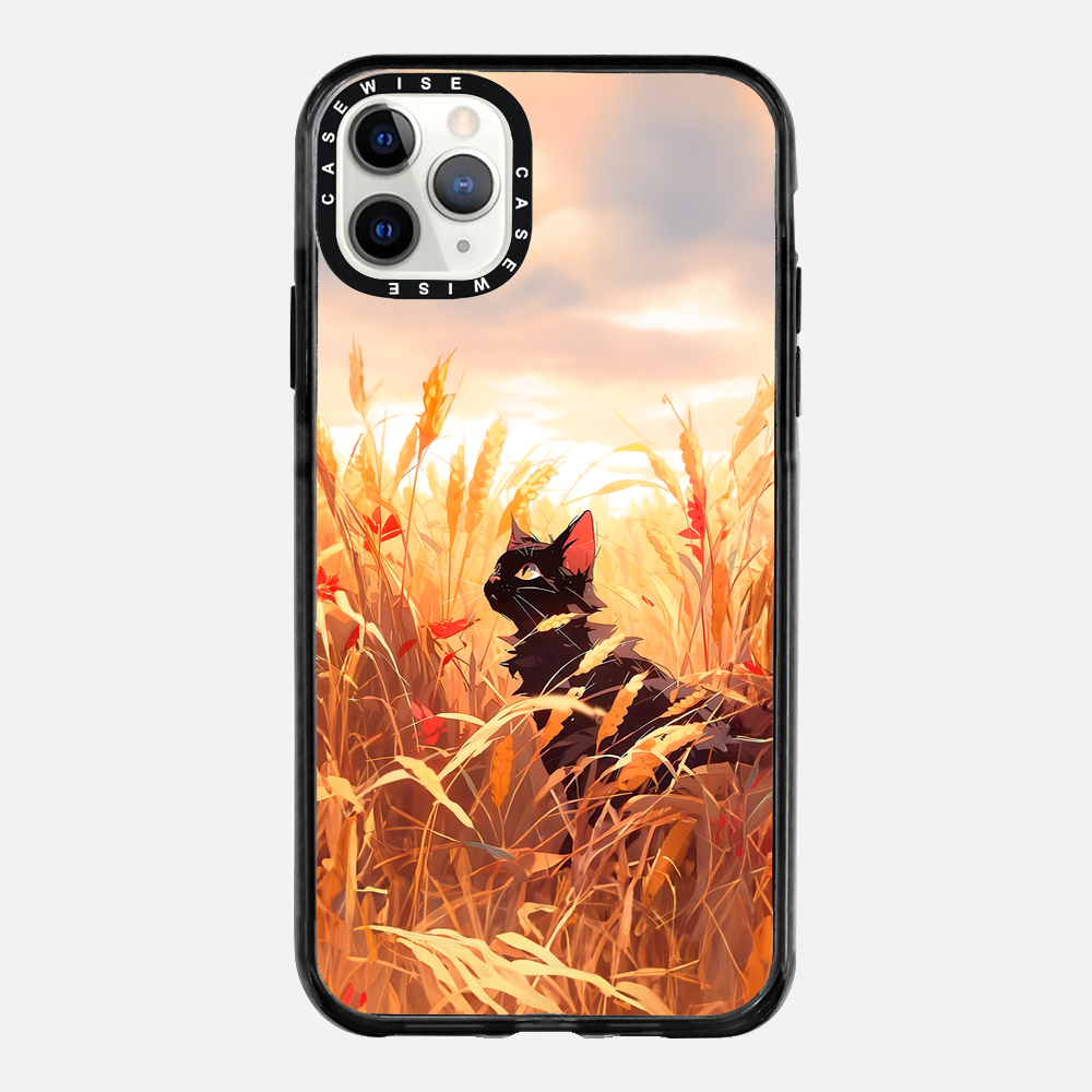 Wheat Landscape Cat - Etui