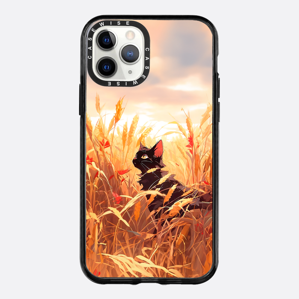 Wheat Landscape Cat - Etui