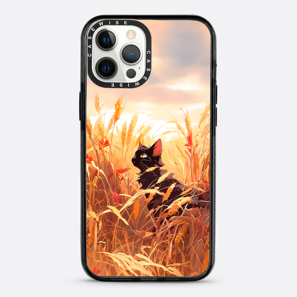 Wheat Landscape Cat - Etui