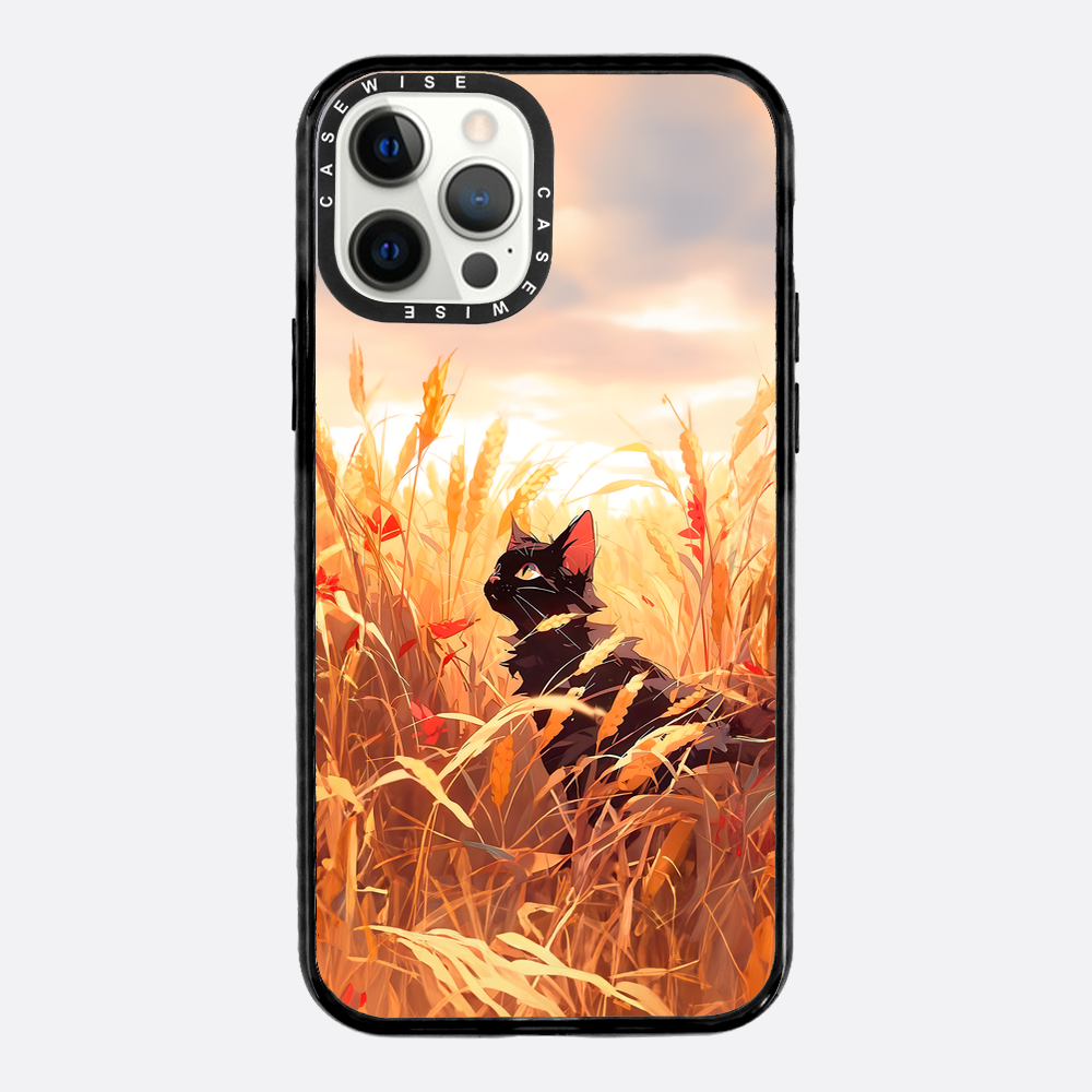 Wheat Landscape Cat - Etui