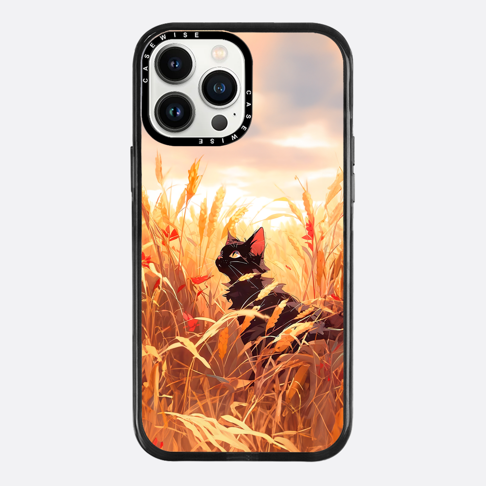 Wheat Landscape Cat - Etui