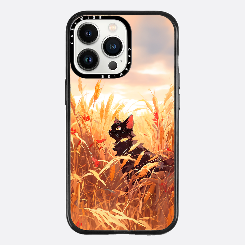 Wheat Landscape Cat - Etui