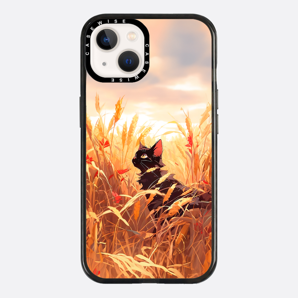 Wheat Landscape Cat - Etui