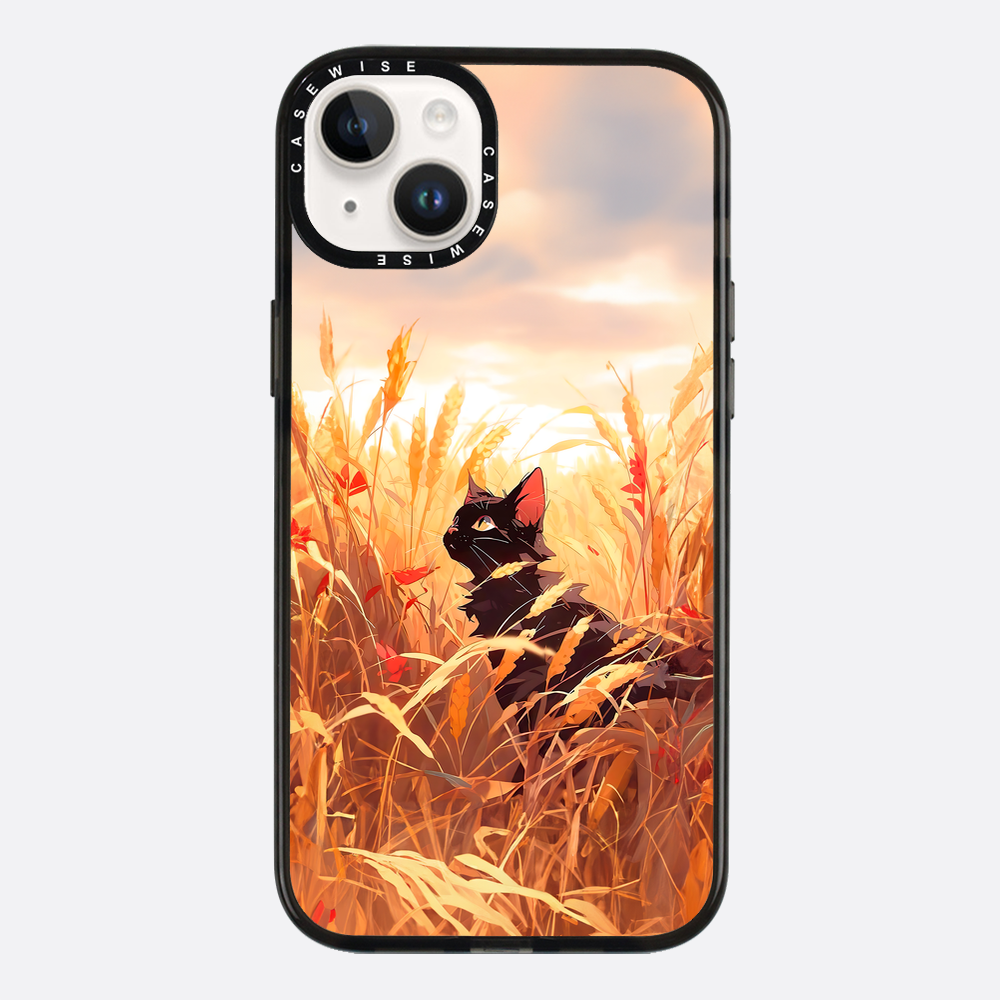 Wheat Landscape Cat - Etui