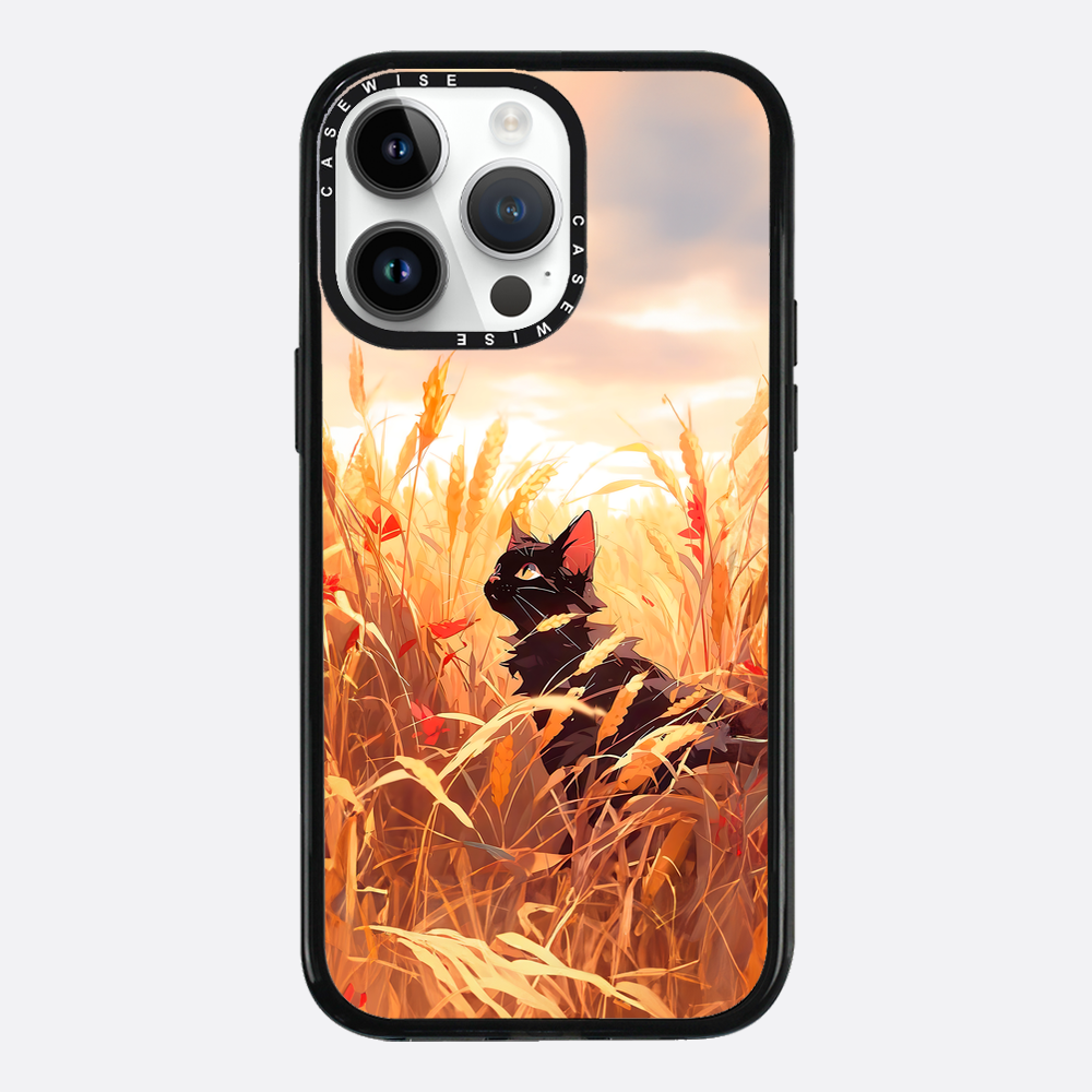 Wheat Landscape Cat - Etui