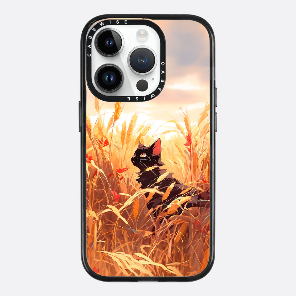 Wheat Landscape Cat - Etui