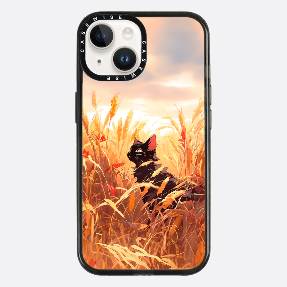 Wheat Landscape Cat - Etui