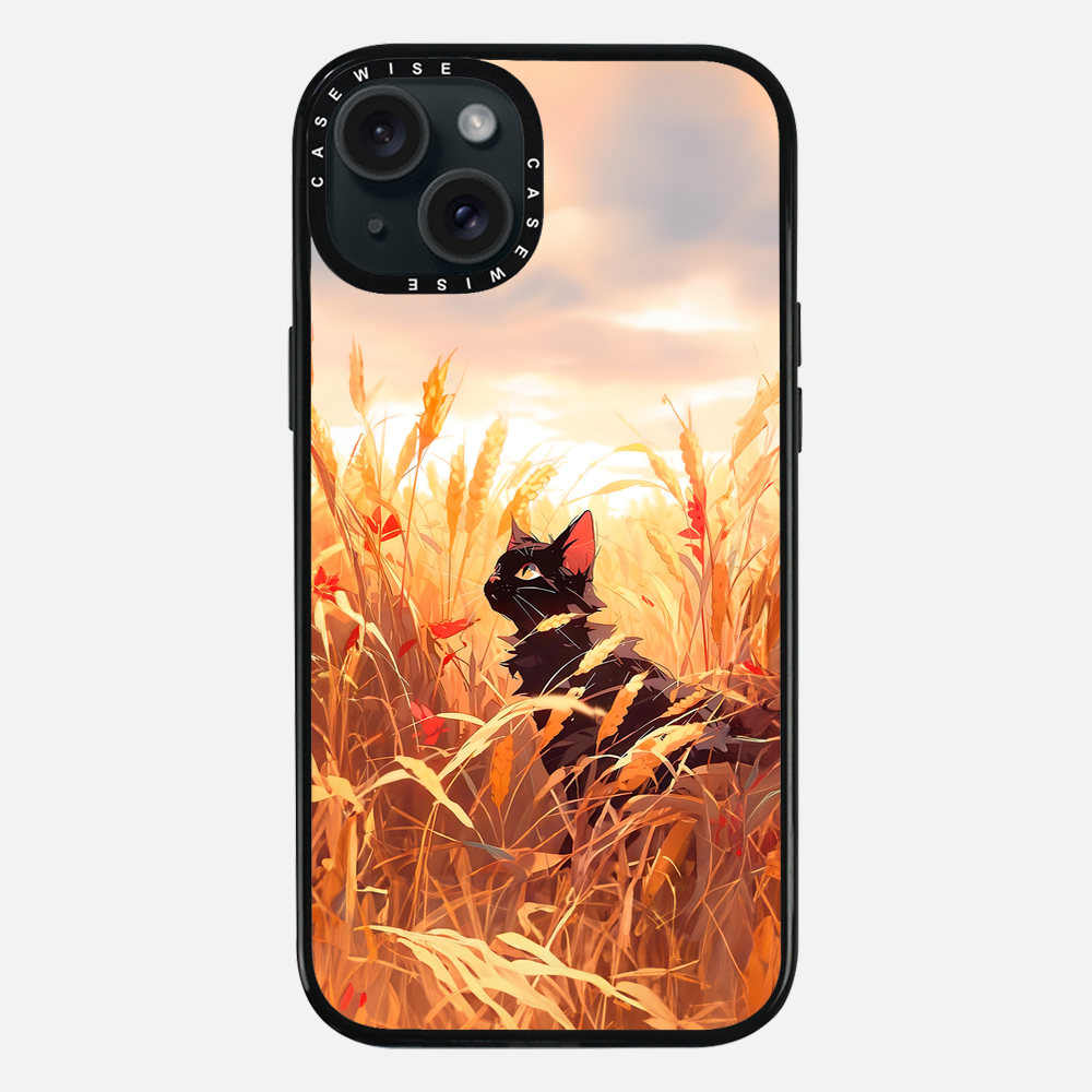 Wheat Landscape Cat - Etui