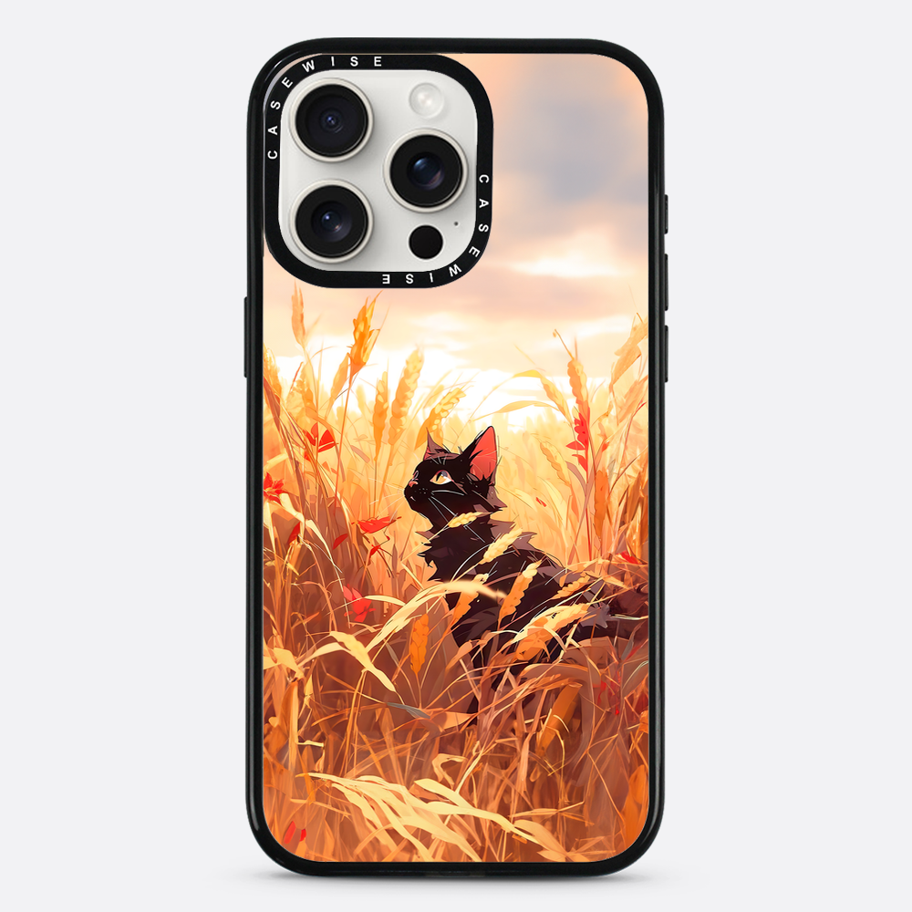 Wheat Landscape Cat - Etui