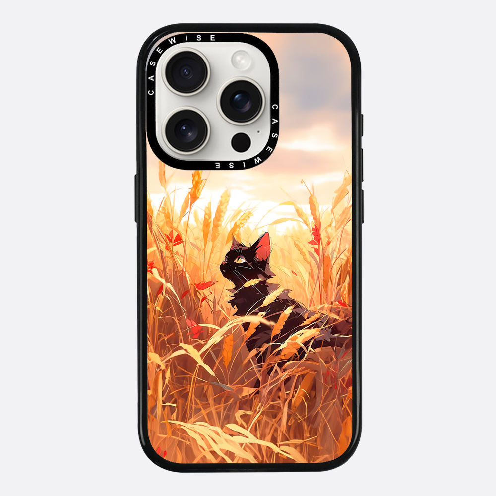 Wheat Landscape Cat - Etui
