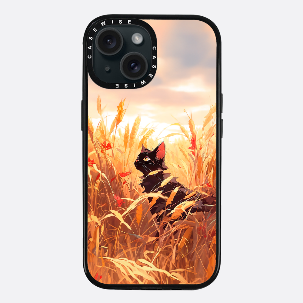 Wheat Landscape Cat - Etui
