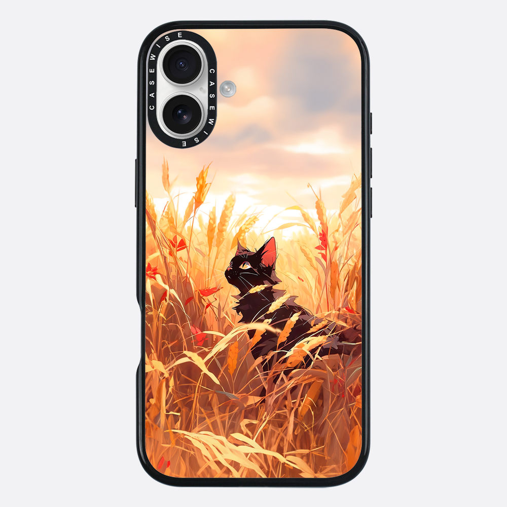 Wheat Landscape Cat - Etui