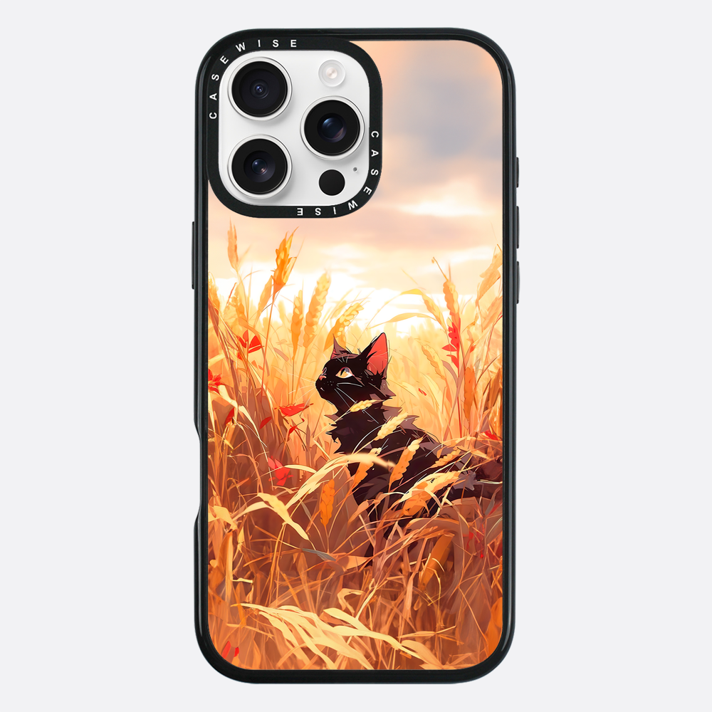 Wheat Landscape Cat - Etui