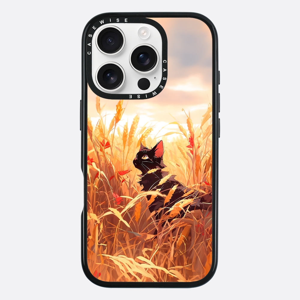 Wheat Landscape Cat - Etui