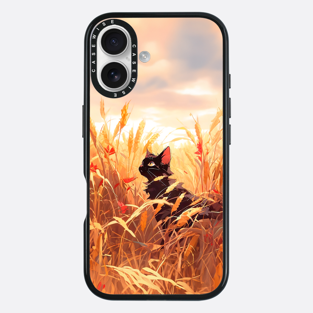 Wheat Landscape Cat - Etui