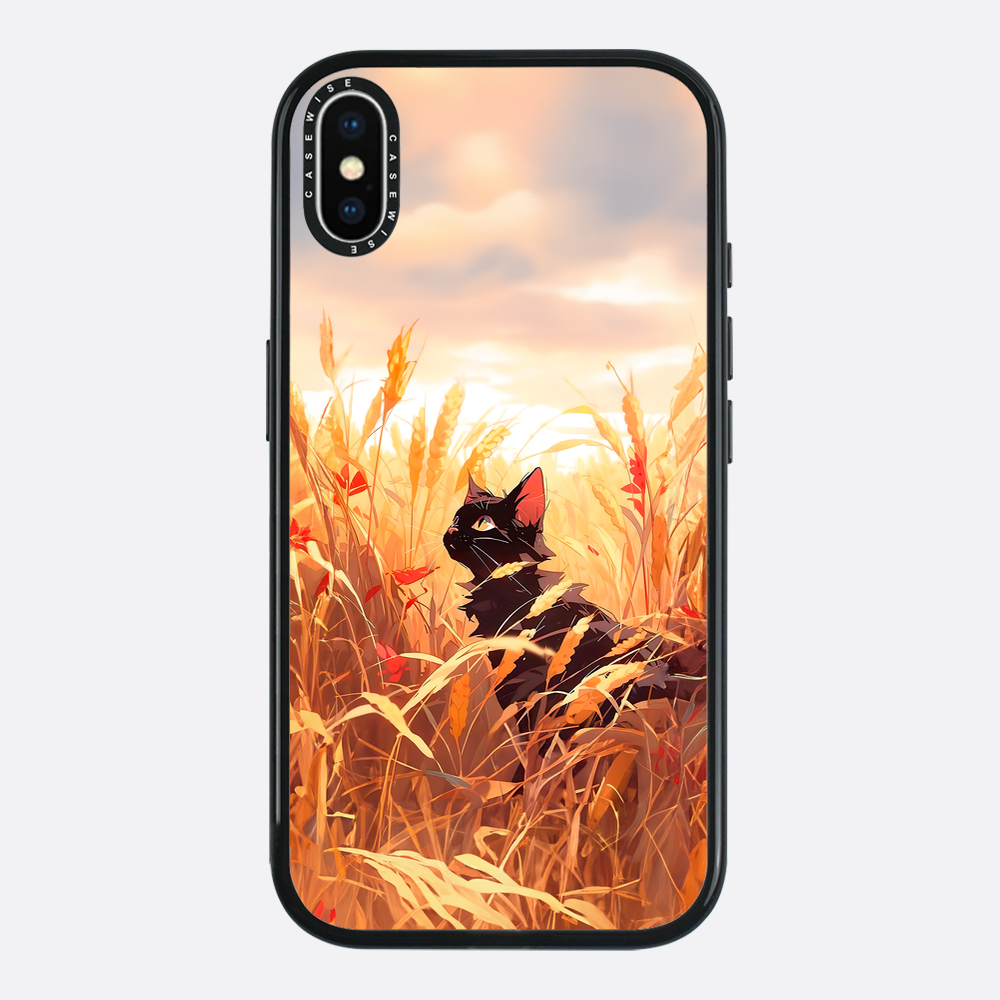 Wheat Landscape Cat - Etui