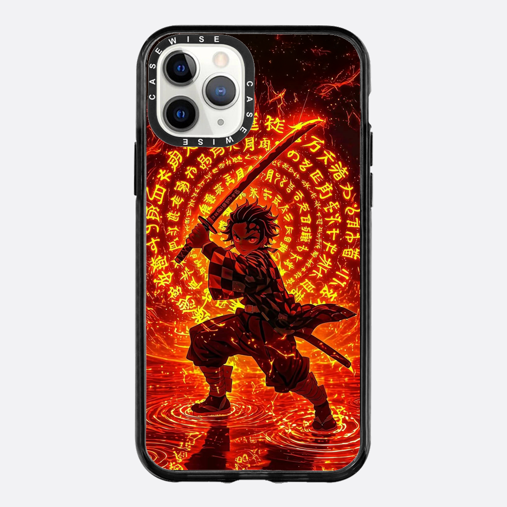 Tanjiro w Płomiennej Technice Oddechu - Etui