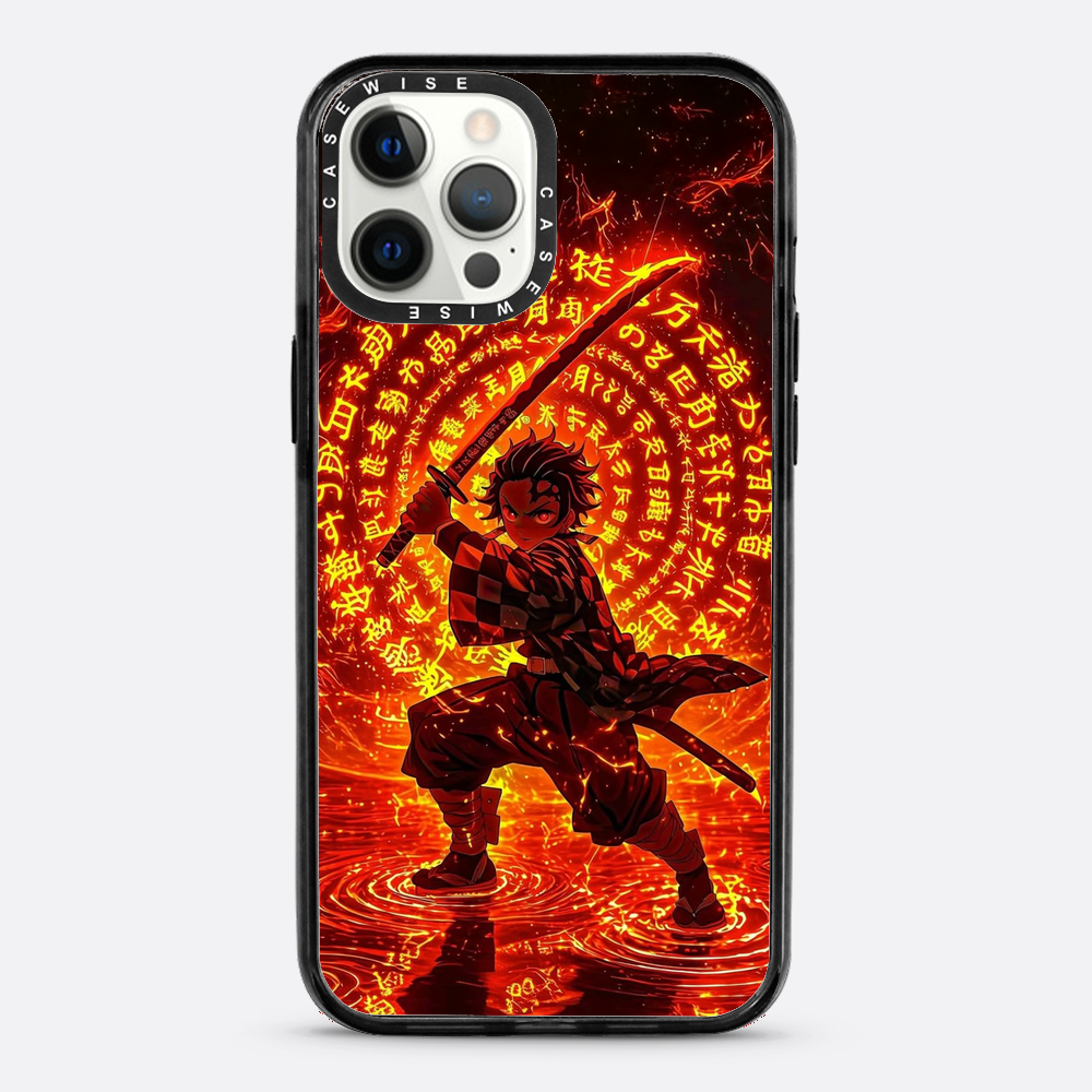 Tanjiro w Płomiennej Technice Oddechu - Etui