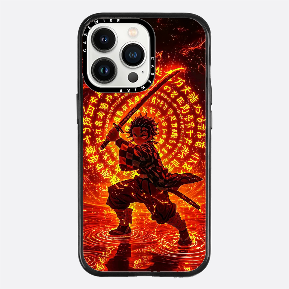 Tanjiro w Płomiennej Technice Oddechu - Etui