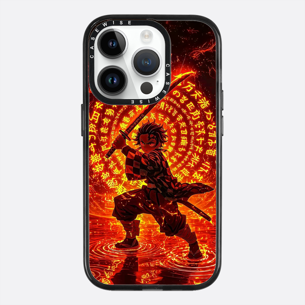 Tanjiro w Płomiennej Technice Oddechu - Etui