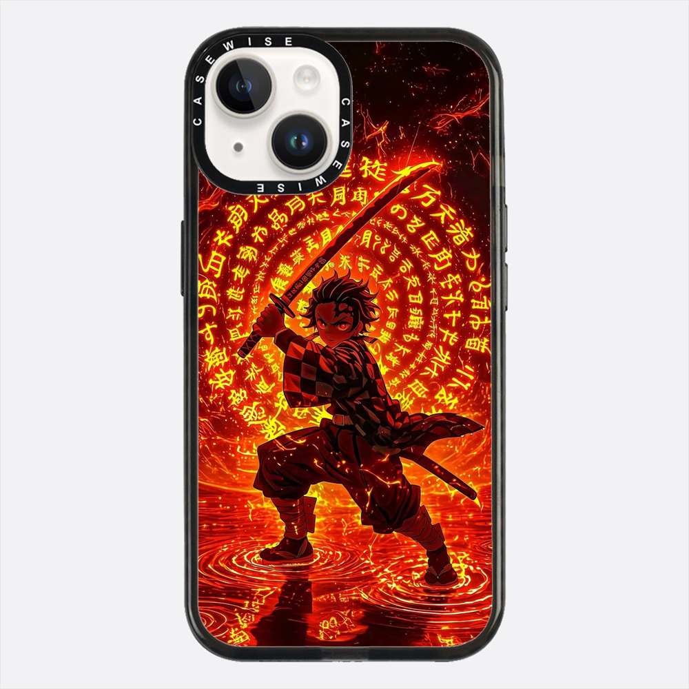 Tanjiro w Płomiennej Technice Oddechu - Etui