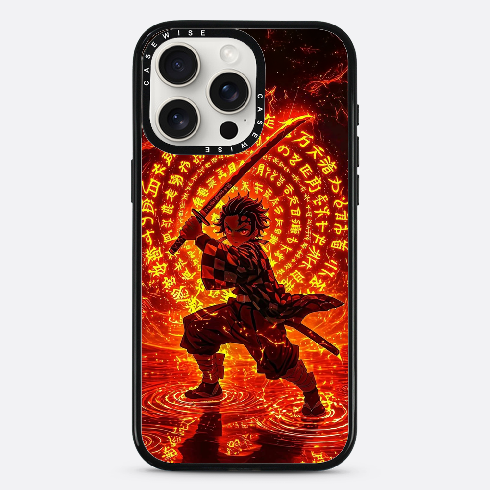 Tanjiro w Płomiennej Technice Oddechu - Etui