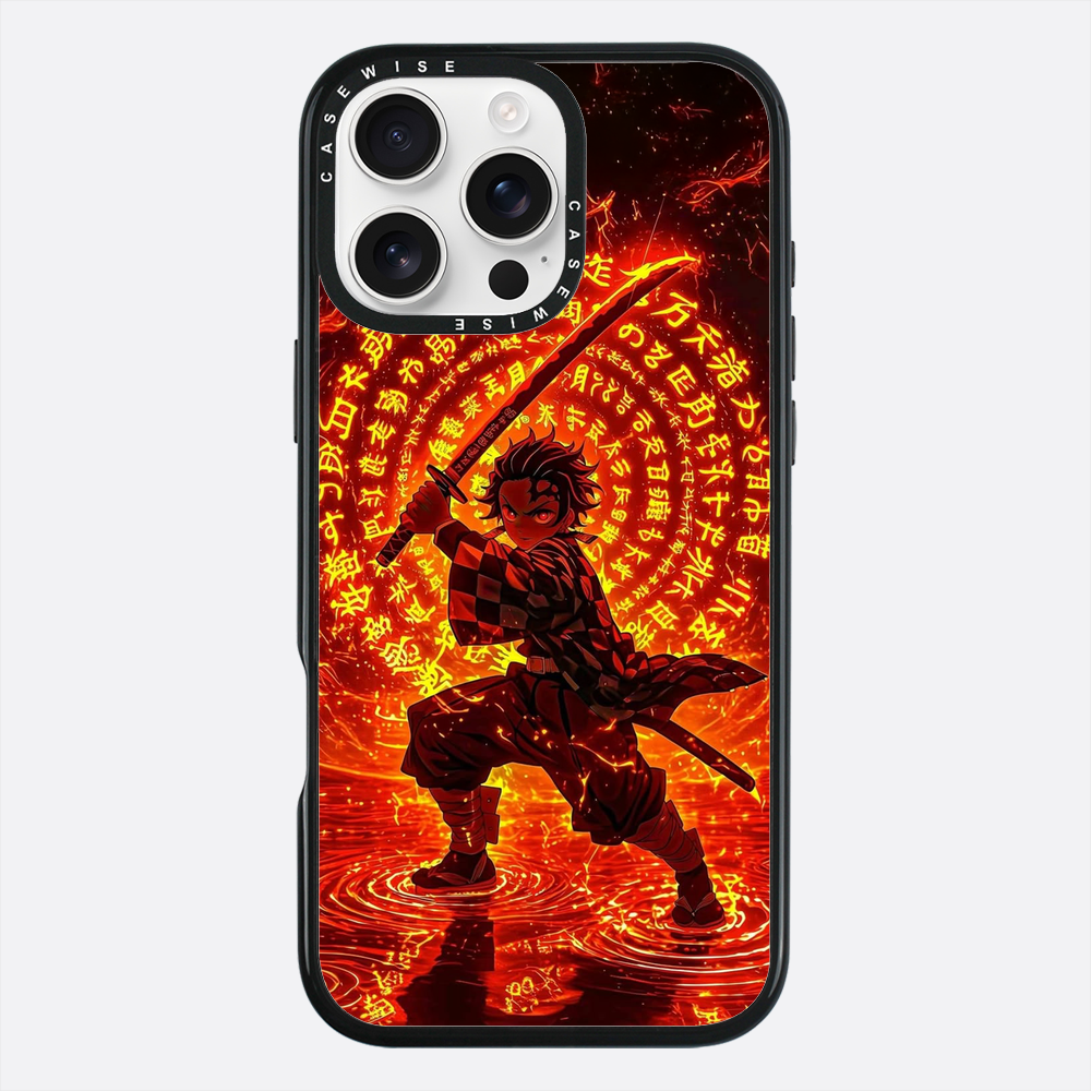 Tanjiro w Płomiennej Technice Oddechu - Etui