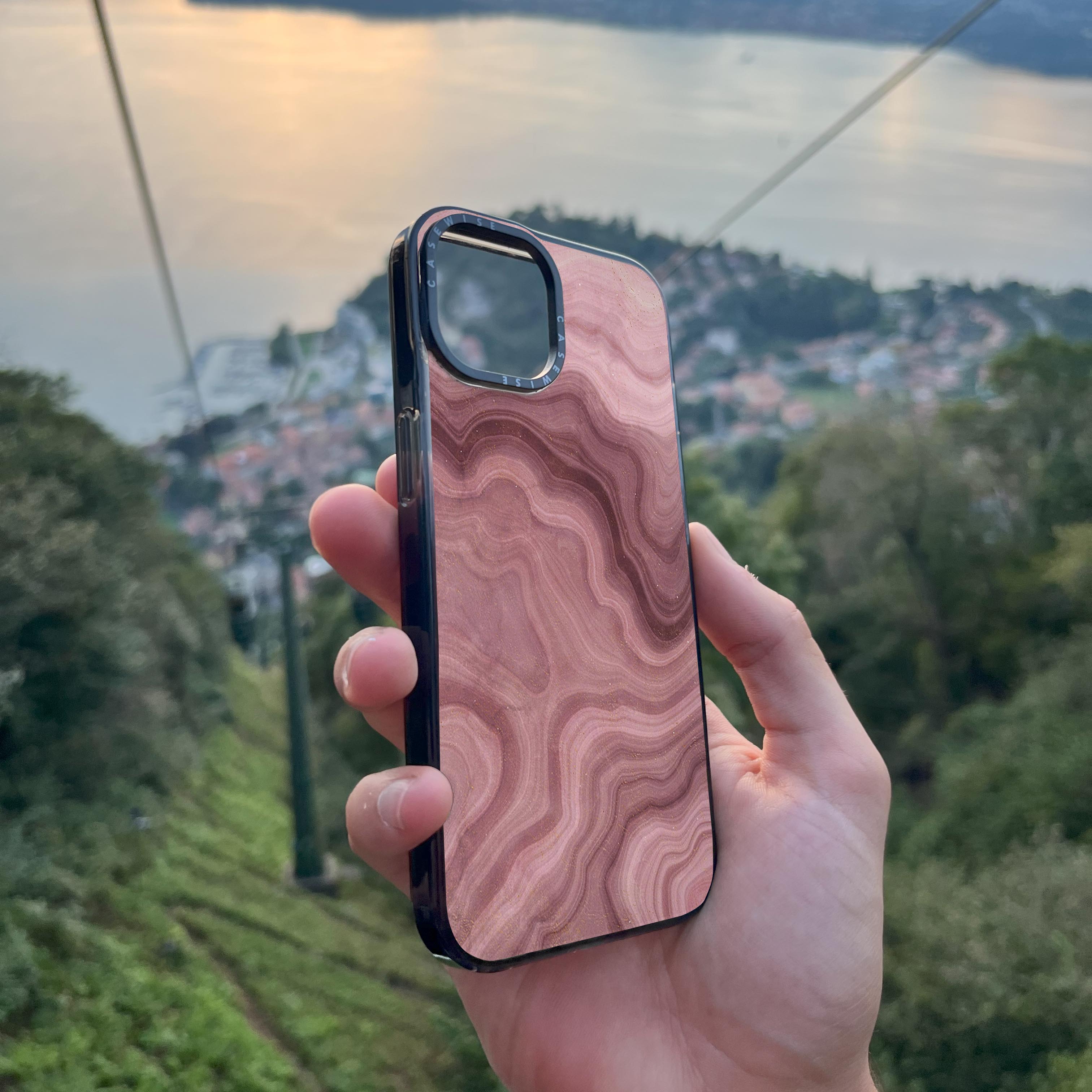 Pink Agate Texture 07 - Etui