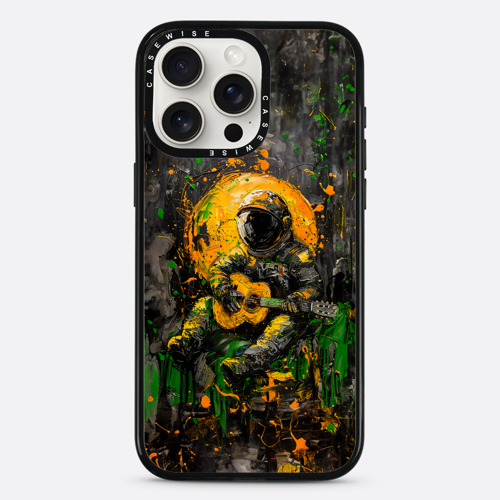 The Green Guitar Astronaut - Etui