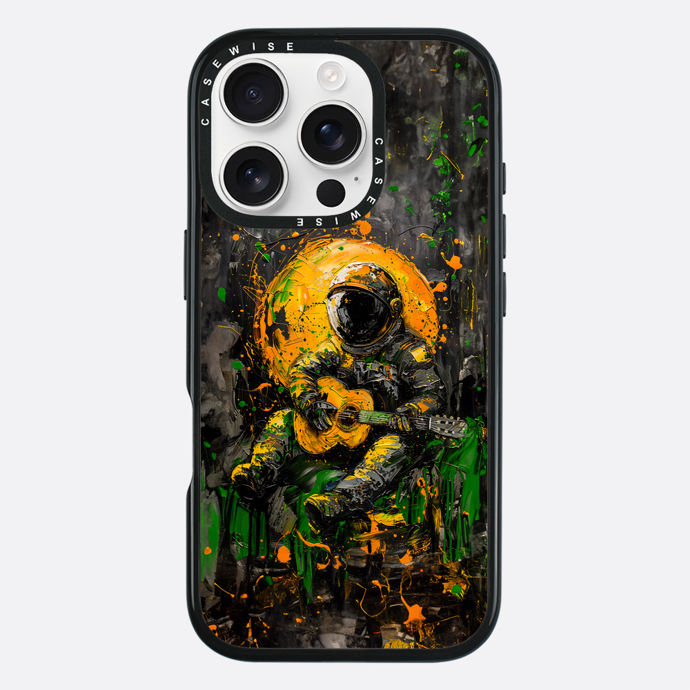 The Green Guitar Astronaut - Etui