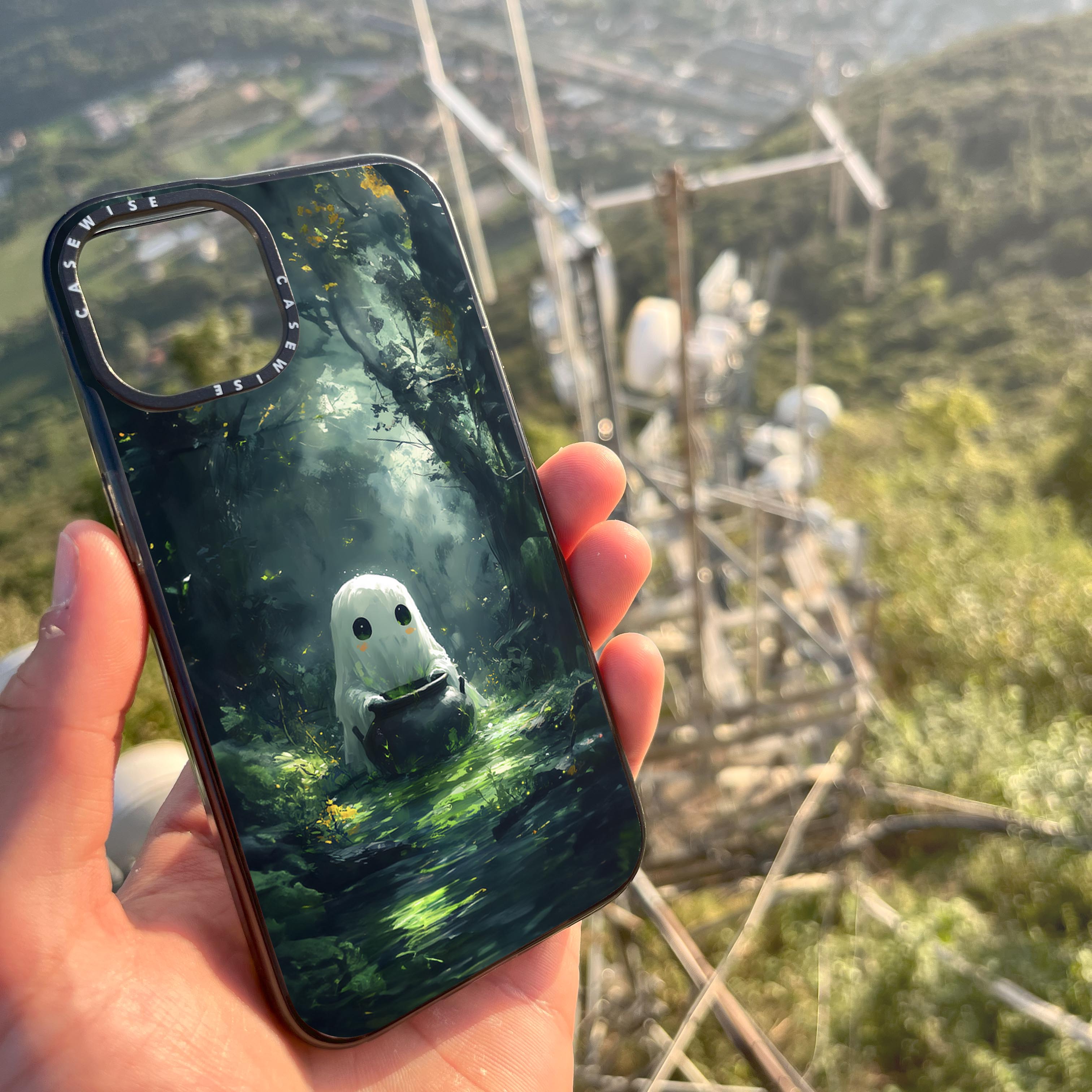Green Toxic Sheet Ghost - Etui