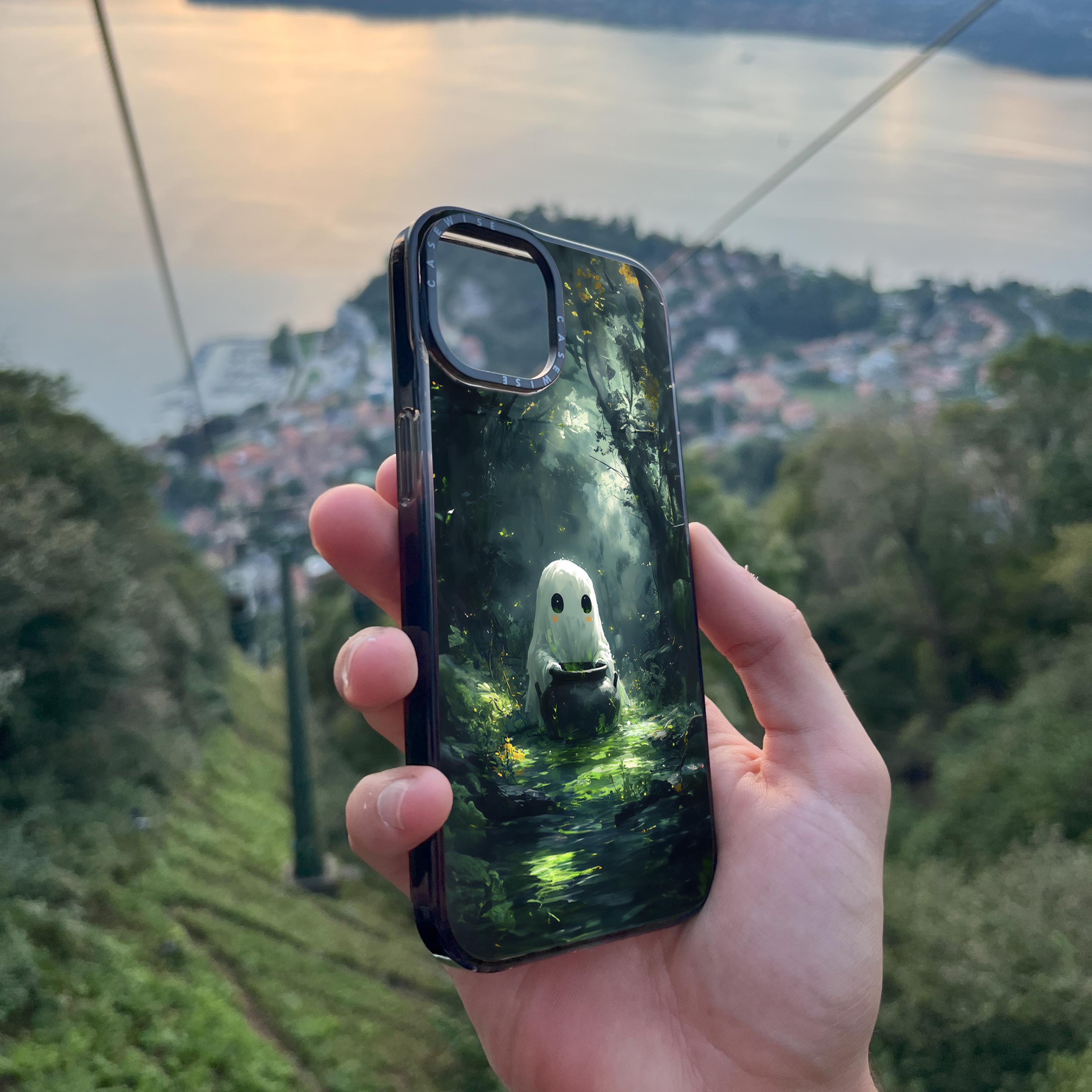 Green Toxic Sheet Ghost - Etui